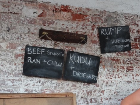 biltong descriptions
