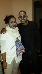 too cold to wear my white dress...we tried :P